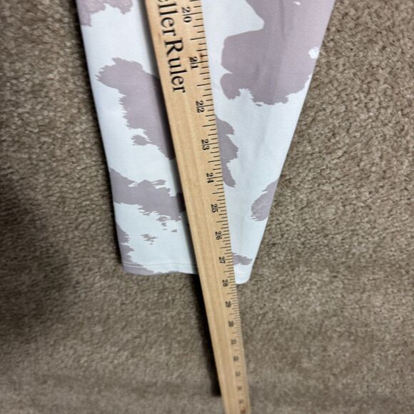 Beach Riot Piper Leggings Womens‎ Medium Taupe Cow High Rise Active Athletic - Picture 8 of 12